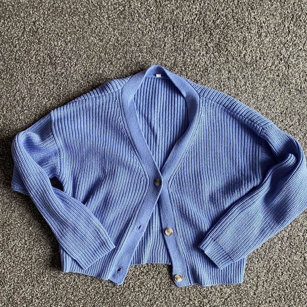 liliac cropped cardigan
